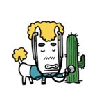 Mr. White Dragon Horse（個別スタンプ：16）