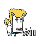 Mr. White Dragon Horse（個別スタンプ：18）