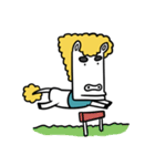 Mr. White Dragon Horse（個別スタンプ：21）