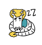 Mr. White Dragon Horse（個別スタンプ：29）