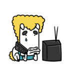 Mr. White Dragon Horse（個別スタンプ：30）