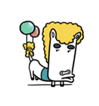 Mr. White Dragon Horse（個別スタンプ：32）
