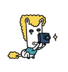 Mr. White Dragon Horse（個別スタンプ：35）