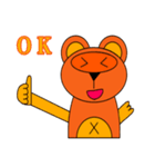 表情豊かな可愛いタヌキです。（個別スタンプ：35）
