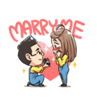 Diamond Grains Couples（個別スタンプ：34）