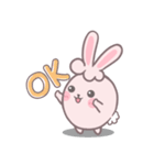 MaruMaru Zoo - Maru Rabbit（個別スタンプ：21）