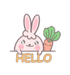 MaruMaru Zoo - Maru Rabbit（個別スタンプ：24）