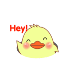 Little Duck sticker (eng)（個別スタンプ：27）