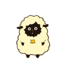 しろくろな羊（個別スタンプ：16）
