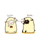 しろくろな羊（個別スタンプ：36）