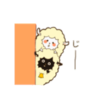 しろくろな羊（個別スタンプ：37）