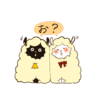 しろくろな羊（個別スタンプ：40）