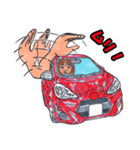 ドライブ コミュニケーション Vol.2 車（個別スタンプ：4）