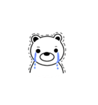 SHIROIKUMA: Say Hi（個別スタンプ：9）
