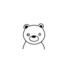 SHIROIKUMA: Say Hi（個別スタンプ：10）