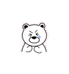 SHIROIKUMA: Say Hi（個別スタンプ：17）