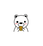 SHIROIKUMA: Say Hi（個別スタンプ：19）