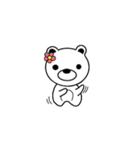 SHIROIKUMA: Say Hi（個別スタンプ：22）