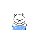 SHIROIKUMA: Say Hi（個別スタンプ：35）
