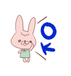 ゆるーいうさぎの『ゆるうささん』（個別スタンプ：7）
