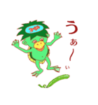 カワタロウくんとデメちゃん（個別スタンプ：3）