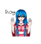 A Girl Called Nijika (English)（個別スタンプ：7）