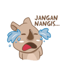 Rhino Unyuk（個別スタンプ：14）