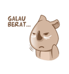 Rhino Unyuk（個別スタンプ：18）