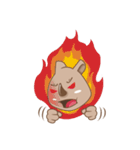 Rhino Unyuk（個別スタンプ：30）
