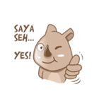 Rhino Unyuk（個別スタンプ：31）