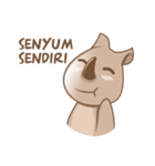 Rhino Unyuk（個別スタンプ：35）