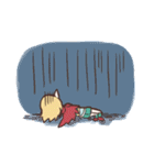 少女とエルフ（個別スタンプ：4）