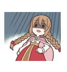 少女とエルフ（個別スタンプ：5）