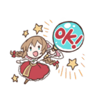 少女とエルフ（個別スタンプ：7）