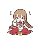 少女とエルフ（個別スタンプ：17）