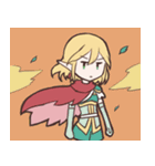 少女とエルフ（個別スタンプ：18）