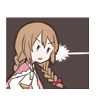 少女とエルフ（個別スタンプ：23）