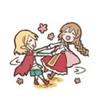 少女とエルフ（個別スタンプ：38）