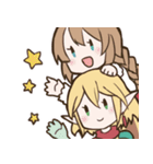 少女とエルフ（個別スタンプ：39）