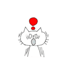 陽気なねこちん（個別スタンプ：8）