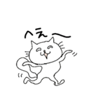 陽気なねこちん（個別スタンプ：34）