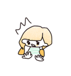 カラフルこまこちゃん（個別スタンプ：6）