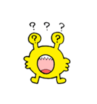宇宙人っぽいワニ 日常編（個別スタンプ：2）