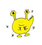 宇宙人っぽいワニ 日常編（個別スタンプ：7）