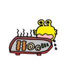 宇宙人っぽいワニ 日常編（個別スタンプ：24）