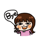 Soso girl daily language（個別スタンプ：2）