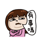 Soso girl daily language（個別スタンプ：14）