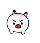 Face Mini Pig（個別スタンプ：4）