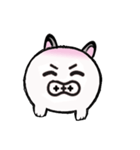 Face Mini Pig（個別スタンプ：13）