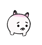 Face Mini Pig（個別スタンプ：35）
